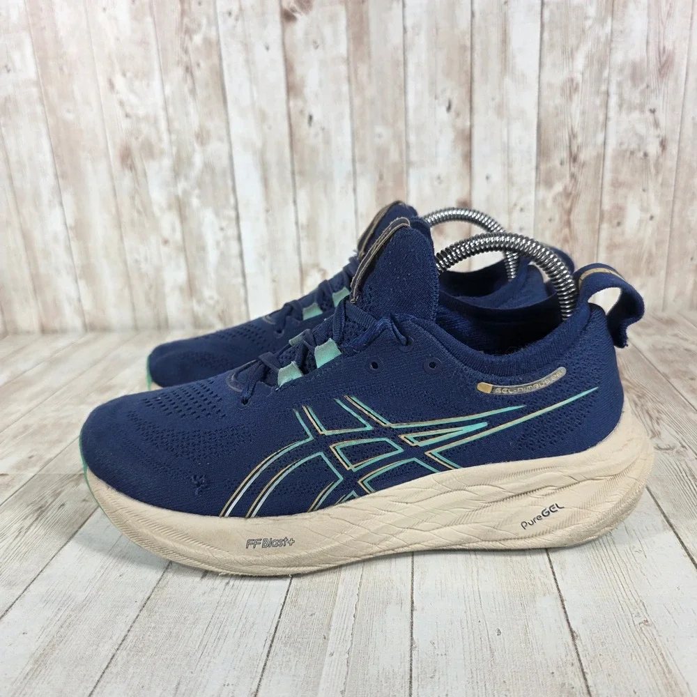 ASICS Women's Navy Blue PureGEL FF BLAST Plus Running Shoes Size 7.5_2